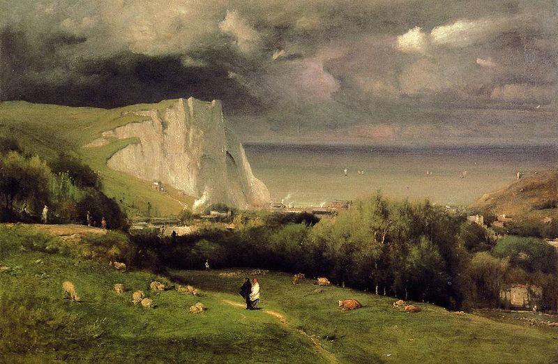 George Inness Etretat oil painting image